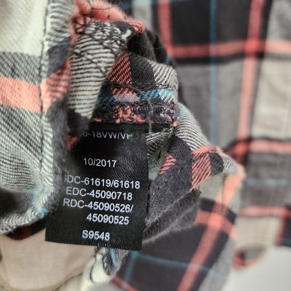 Harley Davidson Sequins Plaid Flannel‎ Long Sleeve Shirt Size Medium - Picture 12 of 12